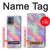 S3706 Pastel Rainbow Galaxy Pink Sky Case Cover Custodia per Motorola Moto G14