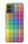 S3942 LGBTQ Rainbow Plaid Tartan Case Cover Custodia per Motorola Moto G14