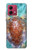 S1424 Sea Turtle Case Cover Custodia per Motorola Moto G84