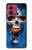 S1462 Vampire Skull Case Cover Custodia per Motorola Moto G84
