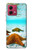 S1679 Starfish Sea Beach Case Cover Custodia per Motorola Moto G84