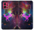 S2486 Rainbow Unicorn Nebula Space Case Cover Custodia per Motorola Moto G84