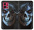 S2585 Evil Death Skull Pentagram Case Cover Custodia per Motorola Moto G84
