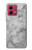 S2845 Gray Marble Texture Case Cover Custodia per Motorola Moto G84