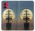 S2897 Pirate Ship Moon Night Case Cover Custodia per Motorola Moto G84