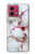 S2920 Bloody Marble Case Cover Custodia per Motorola Moto G84