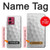 S2960 White Golf Ball Case Cover Custodia per Motorola Moto G84