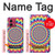 S3162 Colorful Psychedelic Case Cover Custodia per Motorola Moto G84