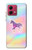 S3203 Rainbow Unicorn Case Cover Custodia per Motorola Moto G84