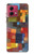 S3341 Paul Klee Raumarchitekturen Case Cover Custodia per Motorola Moto G84