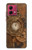 S3401 Clock Gear Steampunk Case Cover Custodia per Motorola Moto G84