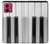 S3524 Piano Keyboard Case Cover Custodia per Motorola Moto G84