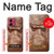 S3940 Leather Mad Face Graphic Paint Case Cover Custodia per Motorola Moto G84