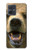 S0840 Grizzly Bear Face Case Cover Custodia per Motorola Moto G54