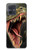 S0923 T-Rex Dinosaur Case Cover Custodia per Motorola Moto G54