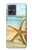 S1117 Starfish on the Beach Case Cover Custodia per Motorola Moto G54