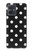 S2299 Black Polka Dots Case Cover Custodia per Motorola Moto G54