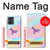 S3203 Rainbow Unicorn Case Cover Custodia per Motorola Moto G54