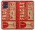 S3552 Vintage Fragile Label Art Case Cover Custodia per Motorola Moto G54