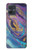S3676 Colorful Abstract Marble Stone Case Cover Custodia per Motorola Moto G54