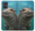 S3871 Cute Baby Hippo Hippopotamus Case Cover Custodia per Motorola Moto G54