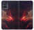 S3897 Red Nebula Space Case Cover Custodia per Motorola Moto G54
