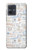 S3903 Travel Stamps Case Cover Custodia per Motorola Moto G54