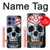 S0223 Vampire Skull Tattoo Case Cover Custodia per Motorola Edge 50 Pro