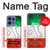 S2338 Italy Flag Case Cover Custodia per Motorola Edge 50 Pro