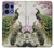 S2773 Peacock Chinese Brush Painting Case Cover Custodia per Motorola Edge 50 Pro S2773 Peacock Chinese Brush Painting Case Cover Custodia per Motorola Edge 50 Pro