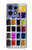 S3956 Watercolor Palette Box Graphic Case Cover Custodia per Motorola Edge 50 Pro