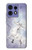 S1134 White Horse Unicorn Case Cover Custodia per Motorola Edge 50 Fusion