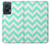 S1723 Mint Chevron Zigzag Case Cover Custodia per Motorola Edge 50 Fusion S1723 Mint Chevron Zigzag Case Cover Custodia per Motorola Edge 50 Fusion