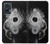 S2387 Gun Bullet Hole Glass Case Cover Custodia per Motorola Edge 50 Fusion