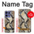 S2703 Snake Skin Texture Graphic Printed Case Cover Custodia per Motorola Edge 50 Fusion