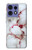 S2920 Bloody Marble Case Cover Custodia per Motorola Edge 50 Fusion