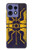 S3546 Roman Shield Blue Case Cover Custodia per Motorola Edge 50 Fusion