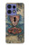 S3955 Vintage Keyhole Weather Door Case Cover Custodia per Motorola Edge 50 Fusion