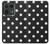 S2299 Black Polka Dots Case Cover Custodia per Motorola Edge 50 Ultra