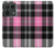 S3091 Pink Plaid Pattern Case Cover Custodia per Motorola Edge 50 Ultra