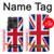 S3103 Flag of The United Kingdom Case Cover Custodia per Motorola Edge 50 Ultra