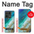 S3920 Abstract Ocean Blue Color Mixed Emerald Case Cover Custodia per Motorola Edge 50 Ultra