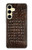 S2850 Brown Skin Alligator Graphic Printed Case Cover Custodia per Samsung Galaxy S24 FE S2850 Brown Skin Alligator Graphic Printed Case Cover Custodia per Samsung Galaxy S24 FE