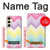 S3514 Rainbow Zigzag Case Cover Custodia per Samsung Galaxy S24 FE
