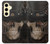 S3852 Steampunk Skull Case Cover Custodia per Samsung Galaxy S24 FE