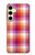 S3941 LGBT Lesbian Pride Flag Plaid Case Cover Custodia per Samsung Galaxy S24 FE