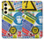 S3960 Safety Signs Sticker Collage Case Cover Custodia per Samsung Galaxy S24 FE