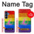 S2900 Rainbow LGBT Lesbian Pride Flag Case Cover Custodia per Samsung Galaxy S25