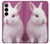 S3870 Cute Baby Bunny Case Cover Custodia per Samsung Galaxy S25 Plus