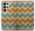 S3033 Vintage Wood Chevron Graphic Printed Case Cover Custodia per Samsung Galaxy S25 Ultra